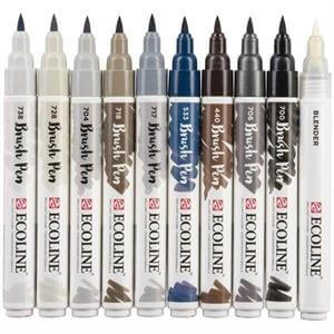 Ecoline Greys Brush Pen Set